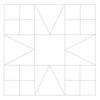 Double Aster Barn Quilt Pattern, PDF Pattern, Barn Quilts, DIY Barn ...