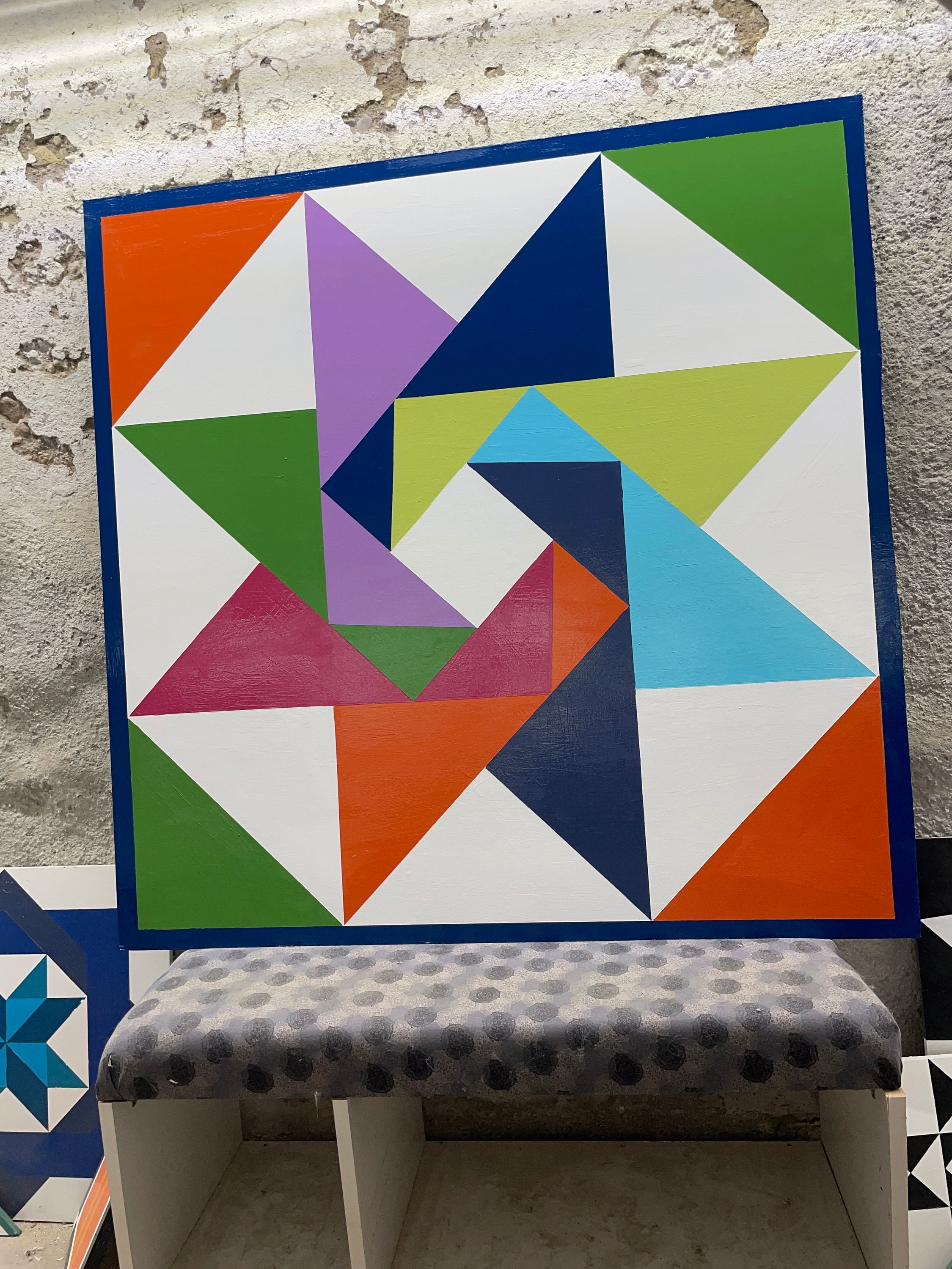 Patchwork Star Barn Quilt Pattern, DIY Barn Quilt, Barn Quilt Pattern ...