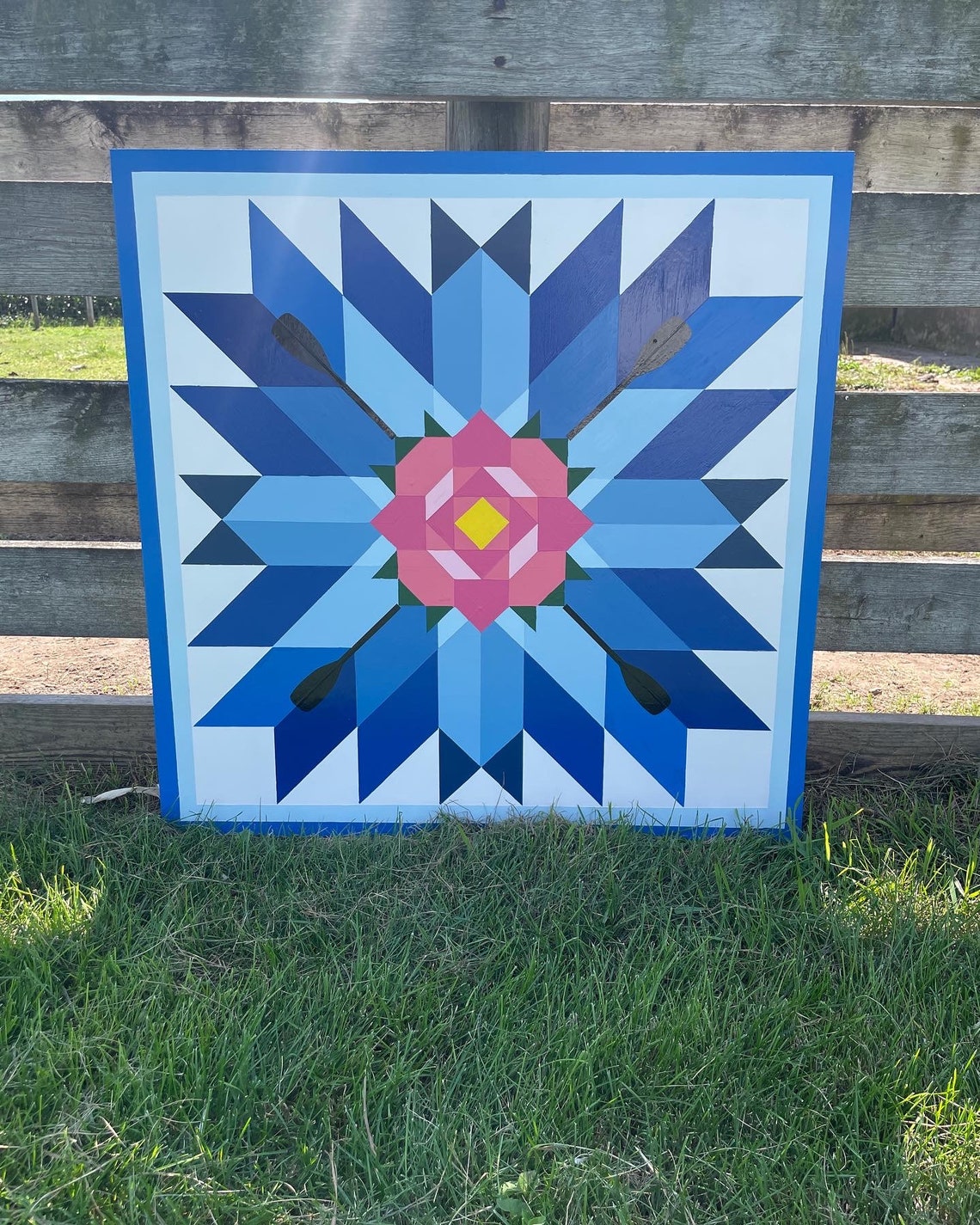 Crossing Paths Barn Quilt Pattern DIY Barn Quilt Barn Quilt Etsy