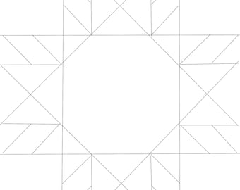 Sunflower Barn Quilt Pattern: DIY Yard Art (Paper Pattern)
