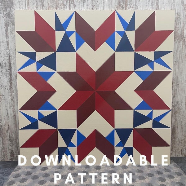 Broken Arrow Quilt Pattern Etsy