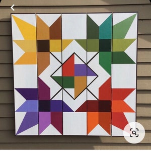 Maple Leaf Barn Quilt Pattern, PDF Pattern, Barn Quilts, DIY Barn Quilt, Barn Quilt machen, Malen Sie einen Barn Quilt, Barn Quilt Patterns