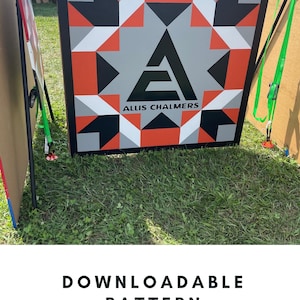 Barn Quilt Pattern, PDF Pattern, Barn Quilts, DIY Barn Quilt, Make a Barn Quilt, Paint a Barn Quilt, Barn Quilt Patterns