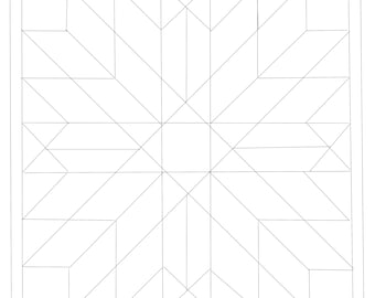 Crossing Paths Barn Quilt Pattern: DIY Yard Art