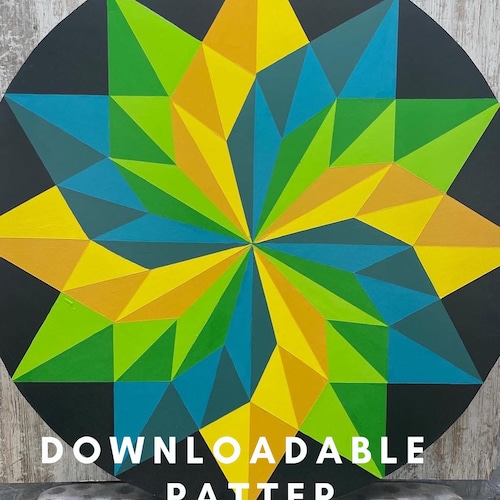 Cardinal Barn Quilt Pattern PDF Pattern Barn Quilts DIY Etsy