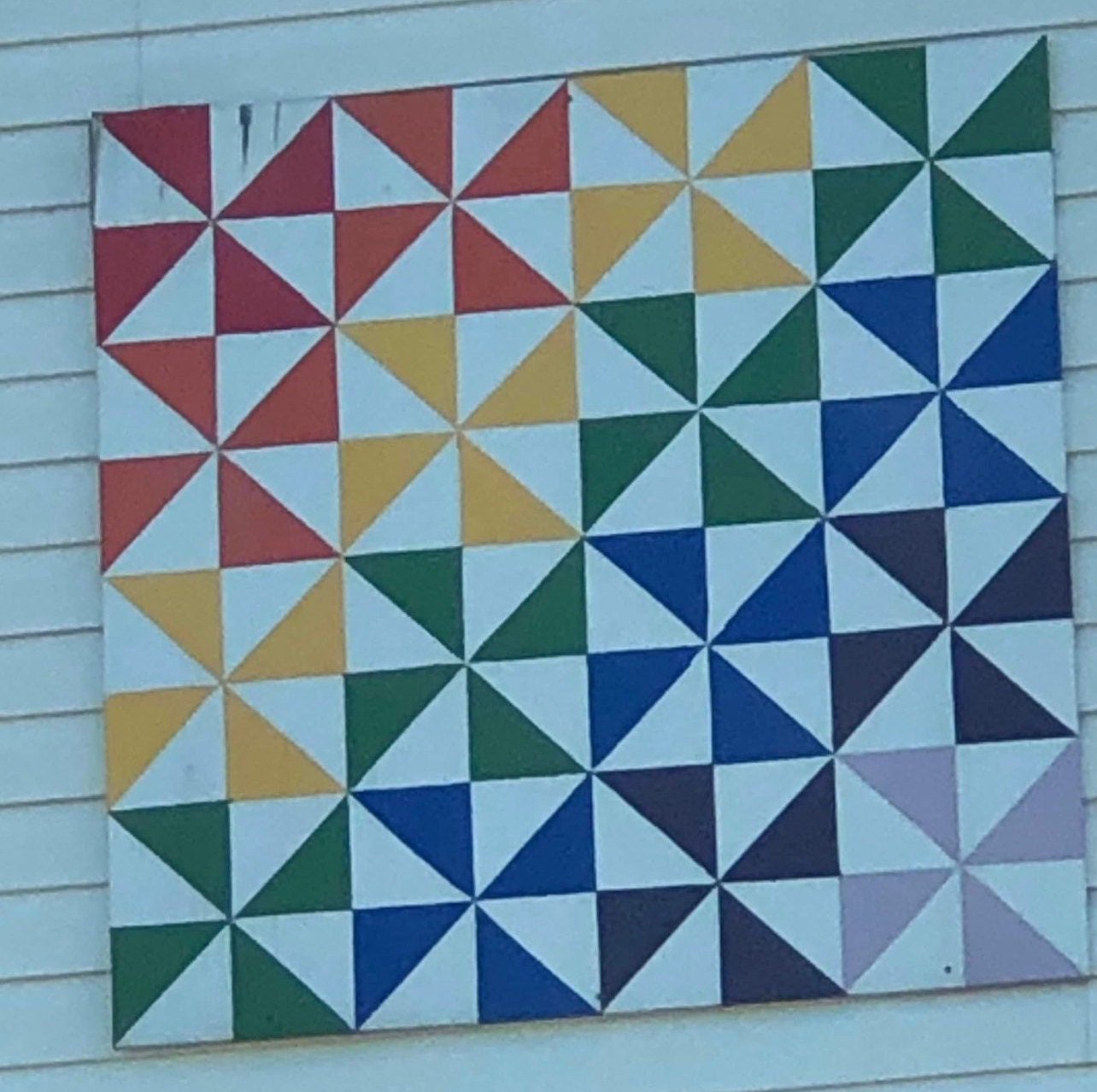 Pin Wheels Barn Quilt Pattern, PDF Pattern, Barn Quilts, DIY Barn Quilt