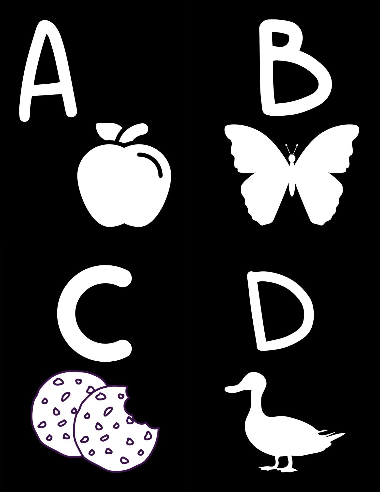 ABC and Numbers Coloring Pages, Printable Coloring Worksheets, Alphabet ...