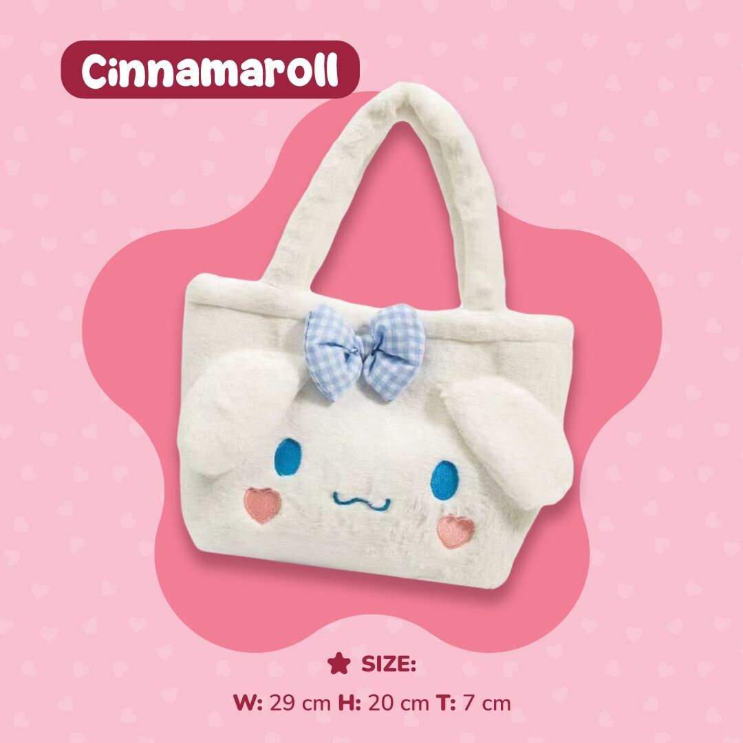 Kawaii Cute Mini Plush Handbag/ Makeup Bag Cosmetic Etsy