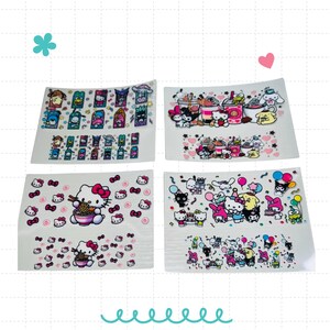 Mini Cup Wraps Uvdtf Confezione da 5, 10 e 20 pezzi
