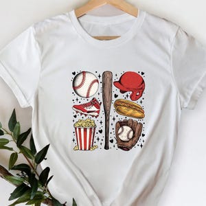 Baseball Season T-shirt, College Game Day, Game day Baseball Shirt gift, Women&#39;s, college baseball tee, Gift for mom, Gift for Father&#39;s day