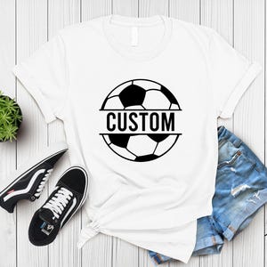 Custom Soccer Shirts, Personalized Soccer Gifts, Matching Soccer Shirts, Soccer Team Gifts, Soccer Team Shirt, Custom Soccer Player TShirt