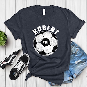 Custom Soccer Shirt, Soccer Graphic Tees, Sport Shirt, Soccer Outfit, Personalized Soccer T-Shirt, Soccer Mom Shirt, Soccer Player Gifts