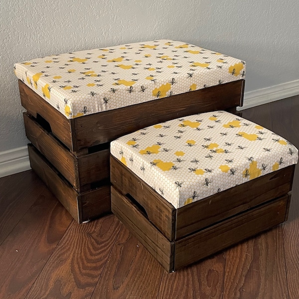 Customizable Pet Steps with Padding and Storage
