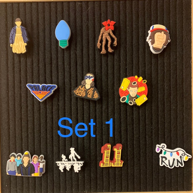 Stranger Things Croc Charms Etsy