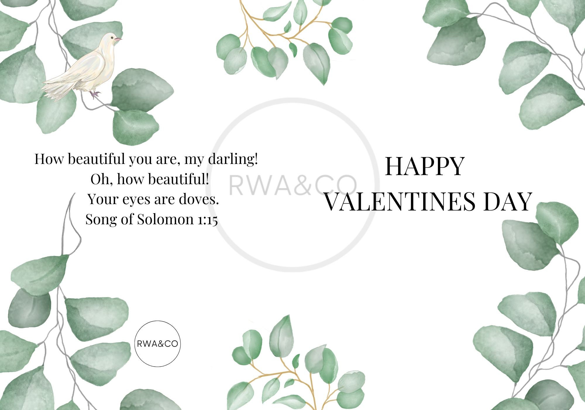PRINTABLE Romantic Valentines Day Card, 5x7 Valentines Day Card, Gifts ...