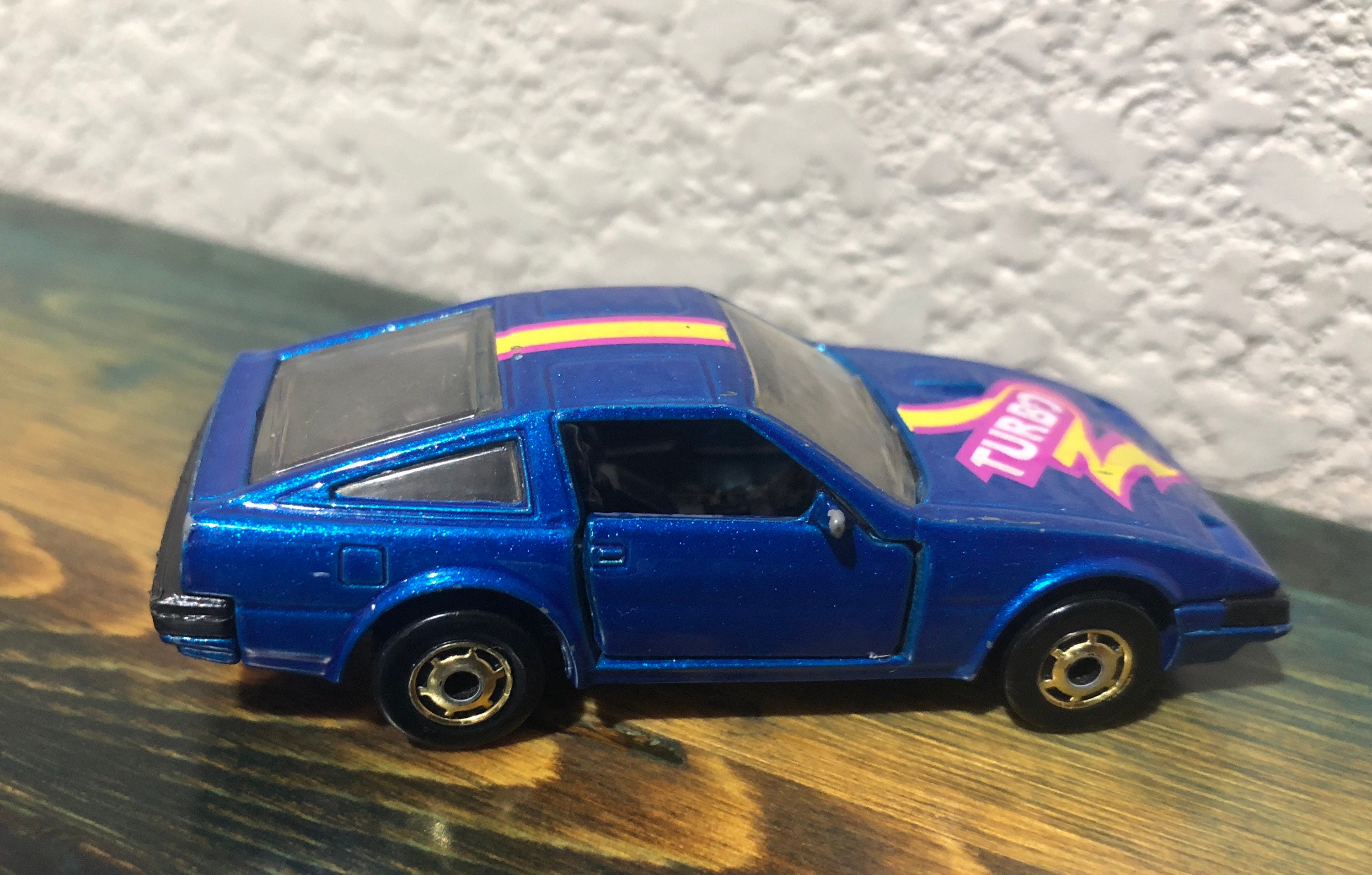 Hot Wheels NISSAN 300zx Blue Turbo Trax Diecast-1986 - Etsy