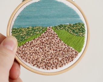 Backroads 3" Mini Hoop DIY Embroidery Kit