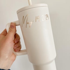 Custom Simple Modern 40oz Tumbler Mug