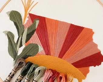 Signature Iowa 8" Hoop DIY Embroidery Kit