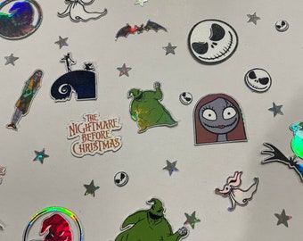 Nightmare Halloween Christmas Confetti - 150 Pieces