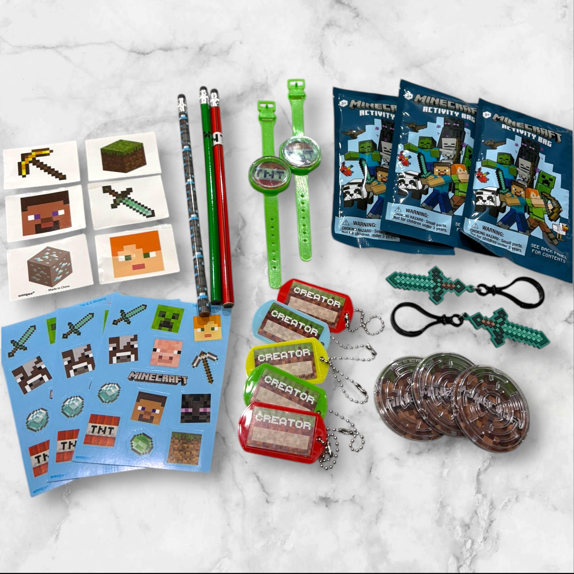 Filled Creeper Goody Bags