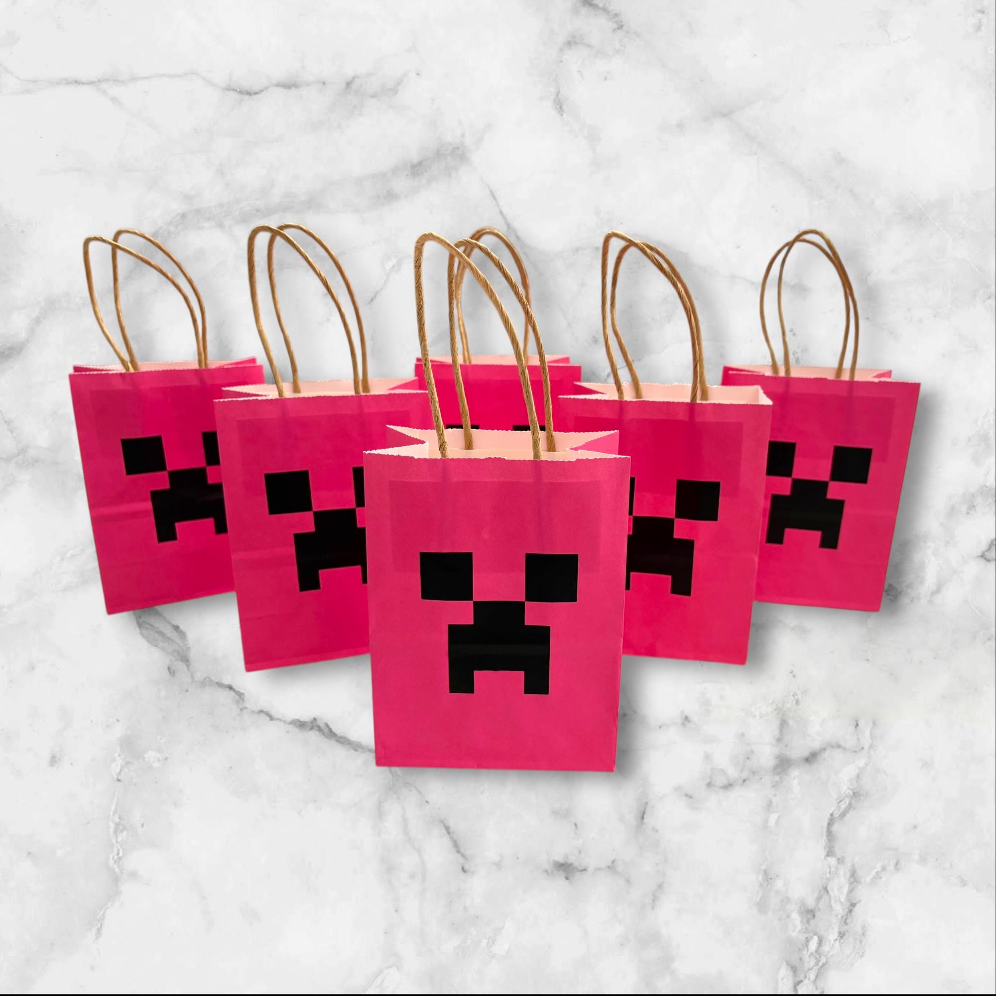 Pink Creeper Party Bags