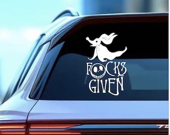0 Fuc*s Given Vinyl Window Decal