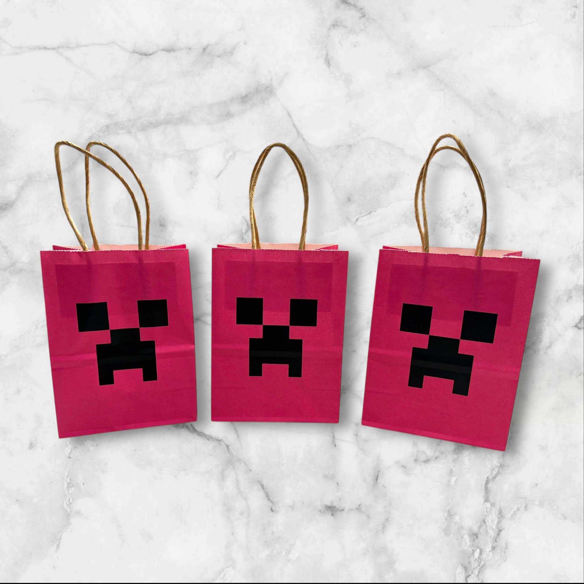 Pink Creeper Party Bags