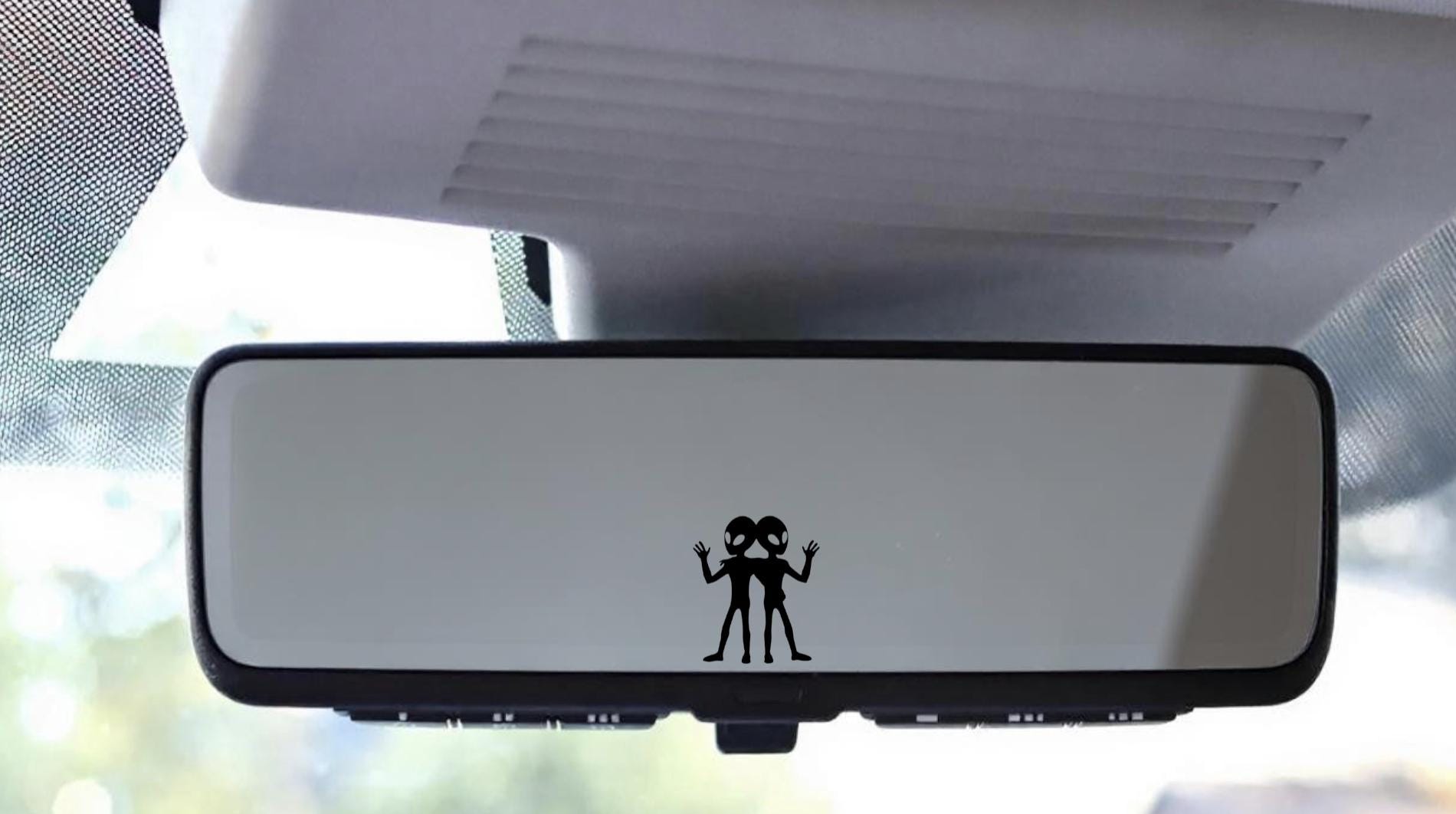 MINI Aliens Vinyl Decal: Car Window, Mirror Accessory - Etsy