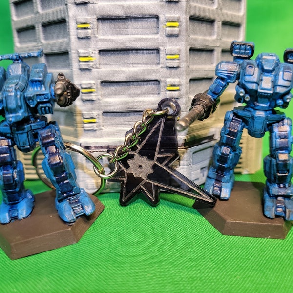 Battletech Battletech Keychain - Etsy