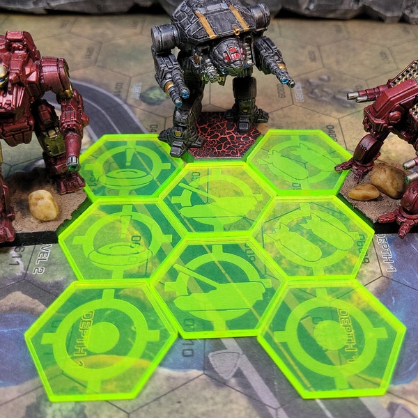 Battlefield Support Tokens for Battletech and Alpha Strike