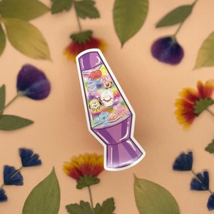 BT21 Lava Lamp Sticker