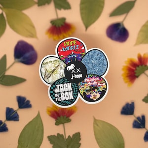 BTS Jhope Albums Flower Sticker