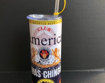 Club America Tumbler, cup, Gift, chingones, America