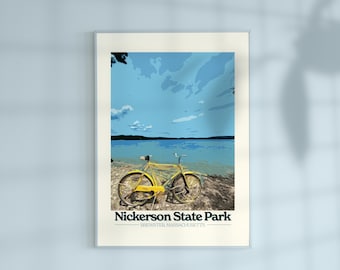 NICKERSON STATE PARK, Massachusetts Poster / Wall Art