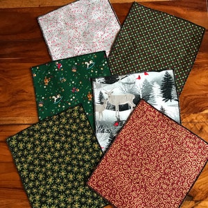 Children’s Christmas Napkin Assortment - set of 5