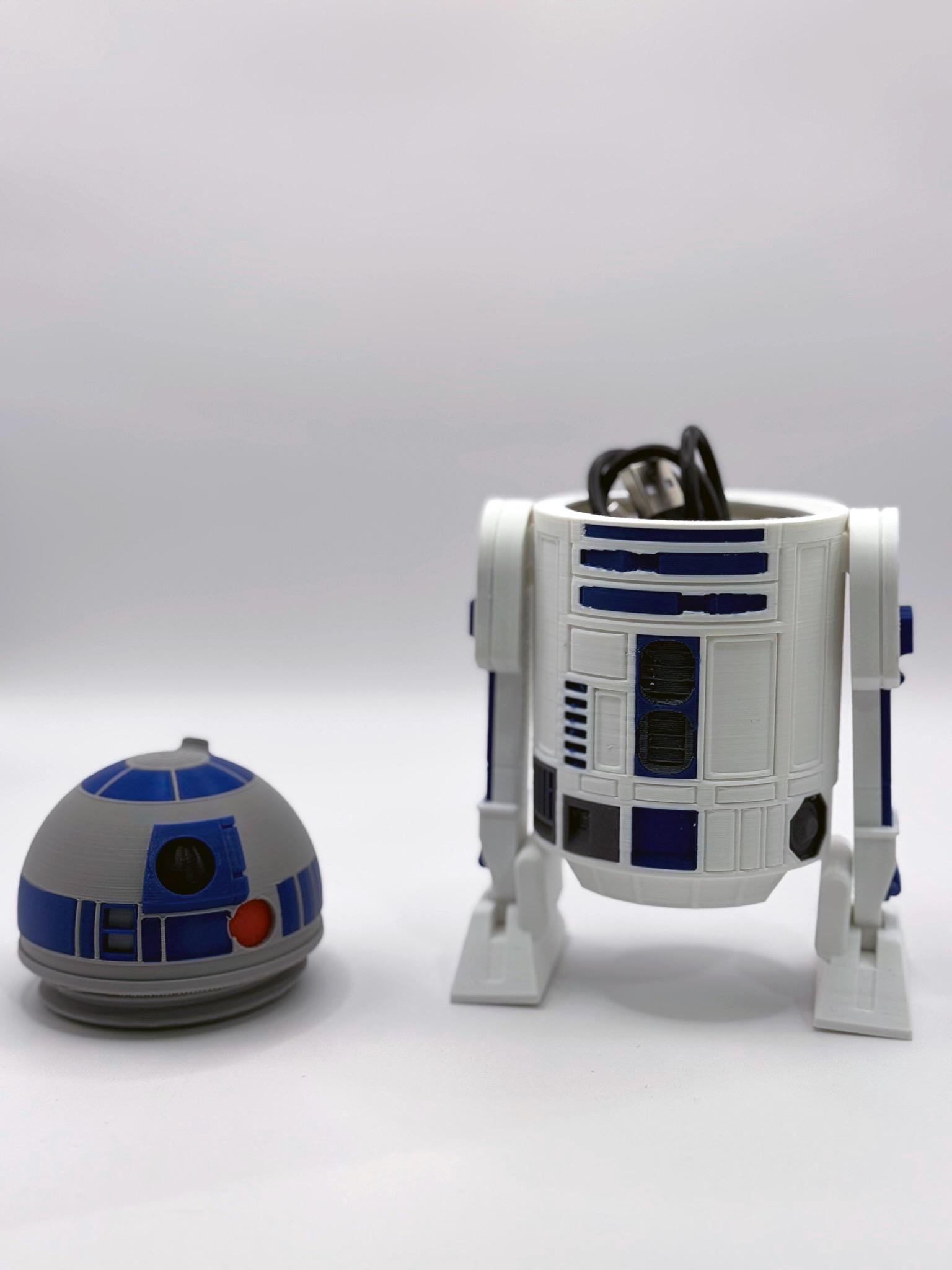 Star Wars R2-D2 Desk Organizer: Pen & USB Holder - Etsy