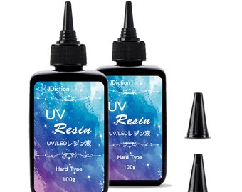 UV Resin, Upgrade Ultraviolet Epoxy Resin Non-Toxic Crystal Clear Hard Glue Solar Cure Sunlight Activated Resin for Handmade Jewelry