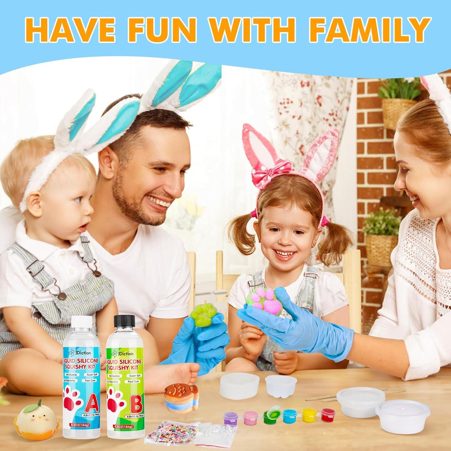 Jimcii Nano Tape Bubble Kit For Kids, Squishy Maker Making