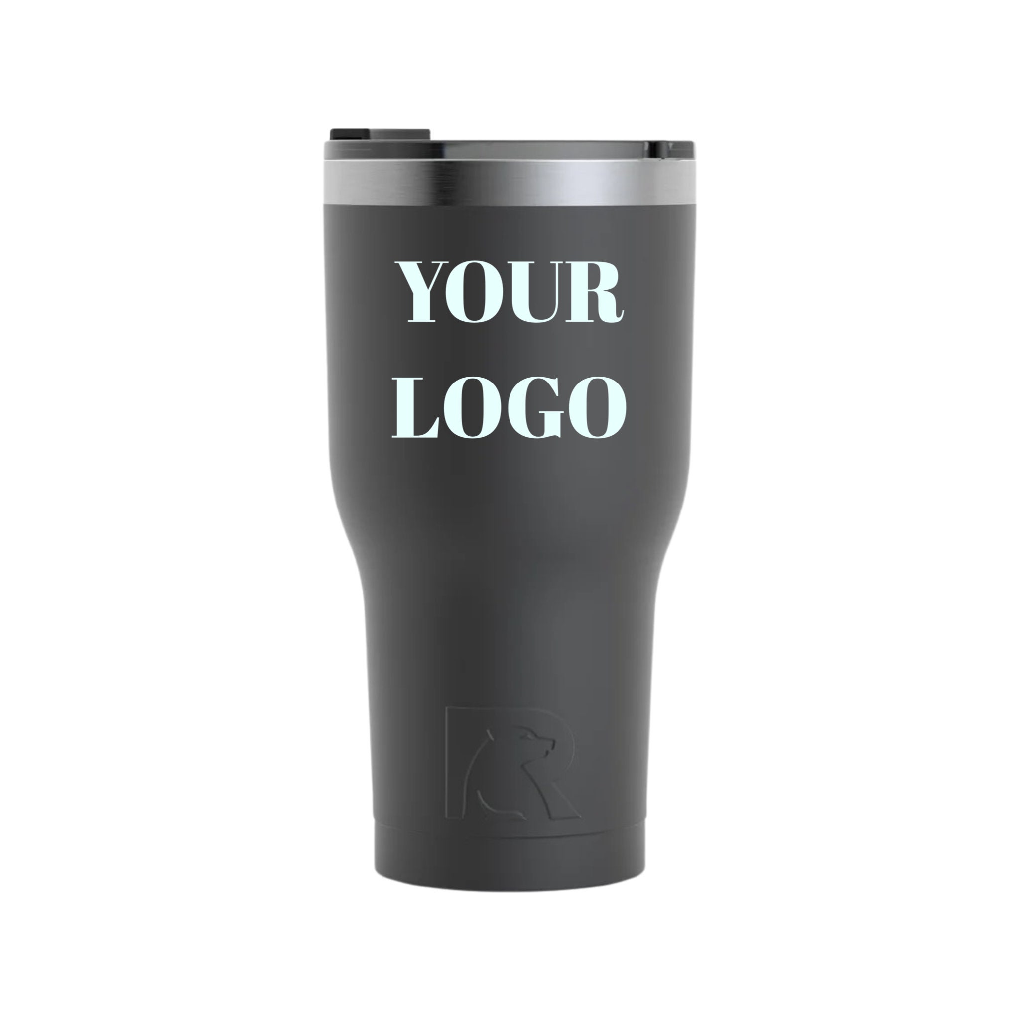 Vine Monogram RTIC 30 oz Tumbler – Powder Coated with Laser Etch