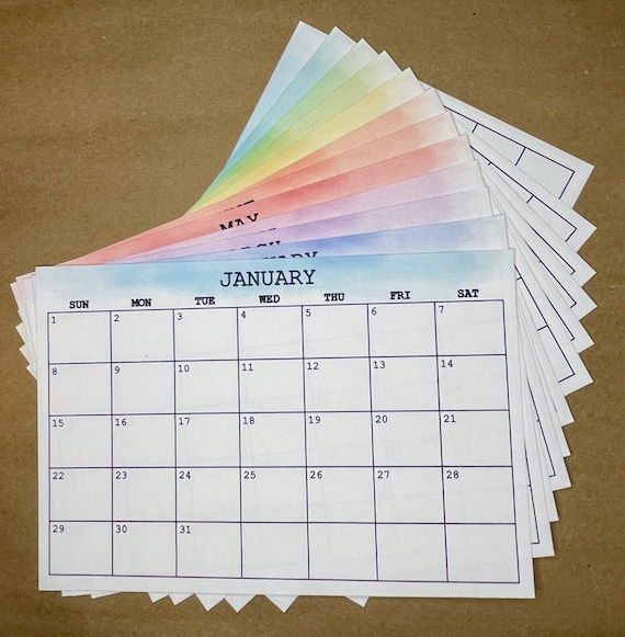 2025 Calendar Stickers Hsn Code randi bellanca