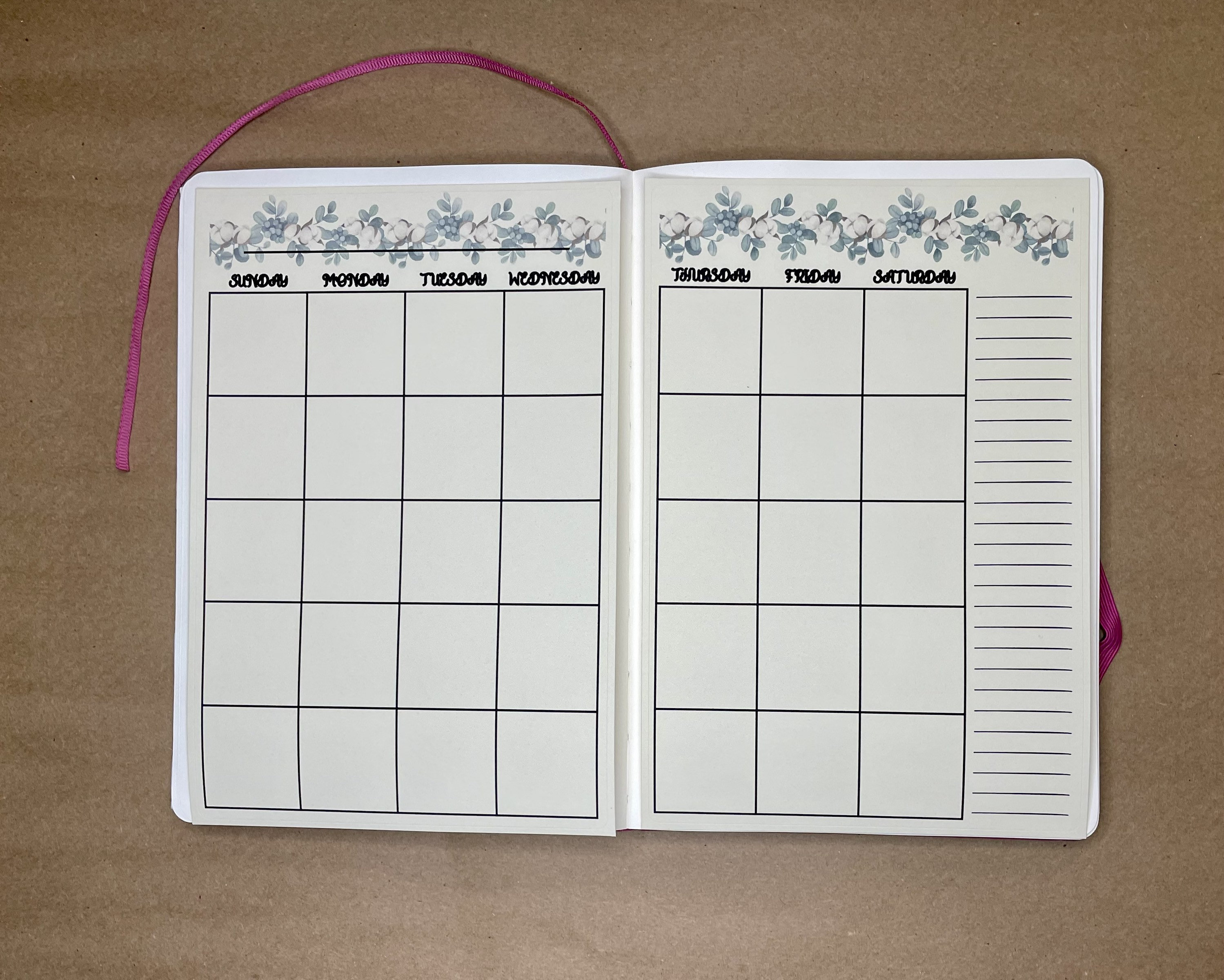 Blank Permanent Calendar Sticker Bundles 5x7 5 W Etsy blank-permanent-calendar-sticker-bundles-5x7-5-w-etsy