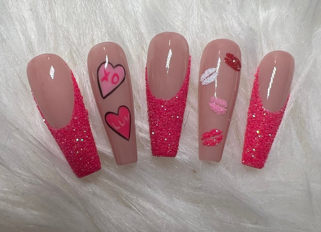 Glitter Kisses Set Etsy