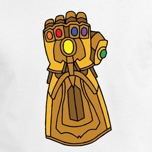 Infinity Gauntlet Digital Cut Files - Design - Cricut - SVG - Silhouette Cameo - PNG - EpS - PDF - DxF - The Avengers