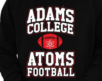 Adams College Atoms Football Digital Cut Files - Design - Cricut - SVG - Silhouette Cameo - PNG - EpS - PDF - DxF - Revenge Of The Nerds
