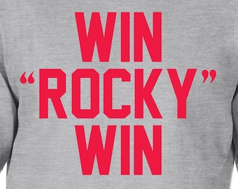 Win Rocky Win Digital Cut Files - Design - Cricut - SvG - Silhouette Cameo - PNG - EpS - PDF - DxF - Rocky