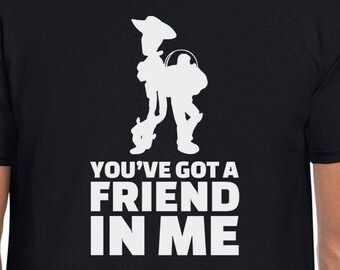 You've Got A Friend In Me Digital Cut Files - Design - Cricut - SVG - Silhouette Cameo - PNG - EpS - PDF - DxF - Toy Story