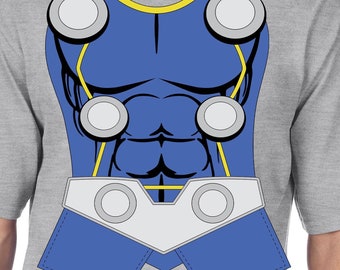 Thor Costume Shirt Digital Cut Files - Design - Cricut - SVG - Silhouette Cameo - PNG - EpS - PDF - DxF - Superhero