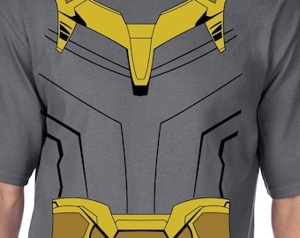 Archivos de corte digital para camisa de disfraz de Thanos: diseño, Cricut, SVG, Silhouette Cameo, PNG, EpS, PDF, DxF, superhéroe
