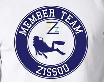 Member Team Zissou Digital Cut Files - Design - Cricut - SVG - Silhouette Cameo - PNG - EpS - PDF - DxF - The Life Aquatic With Steve Zissou